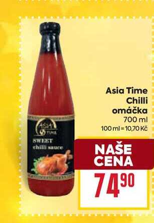 Asia Time Chilli omáčka 700 ml