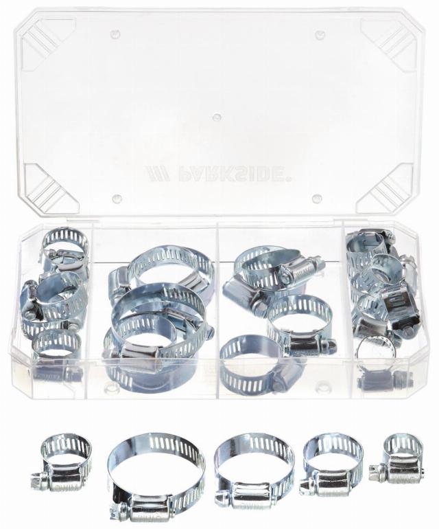 PARKSIDE Sada hadicových spon 26dílná