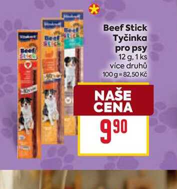 Beef Stick Tyčinka pro psy 12 g, 1 ks 