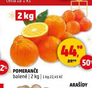POMERANČE, 2 kg 