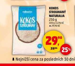 KOKOS STROUHANÝ NATURALIA, 250 g