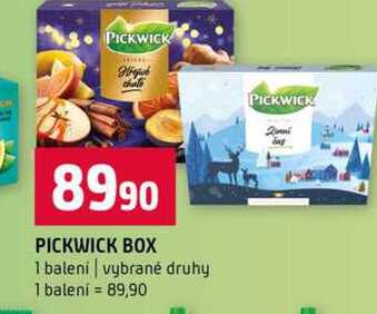 PICKWICK BOX 1 baleni vybrané druhy 