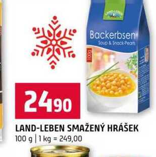 LAND-LEBEN SMAŽENÝ HRÁŠEK 100 g