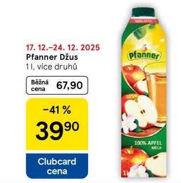 Pfanner Džus, 1 l 
