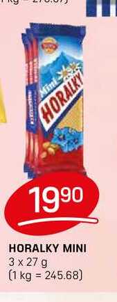 HORALKY MINI 3 x 27 g