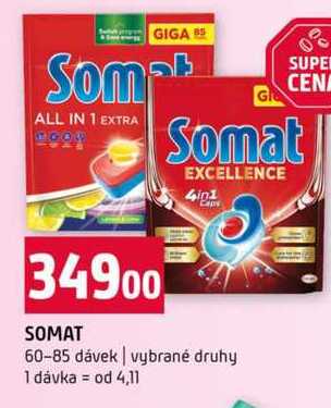 SOMAT 60-85 dávek vybrané druhy 