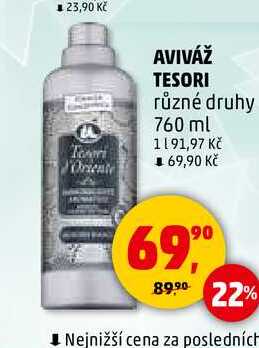AVIVÁŽ TESORI, 760 ml 