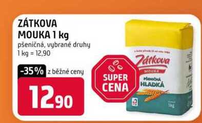 ZÁTKOVA MOUKA 1 kg pšeničná, vybrané druhy