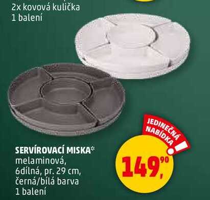SERVÍROVACÍ MISKA, 1 balení