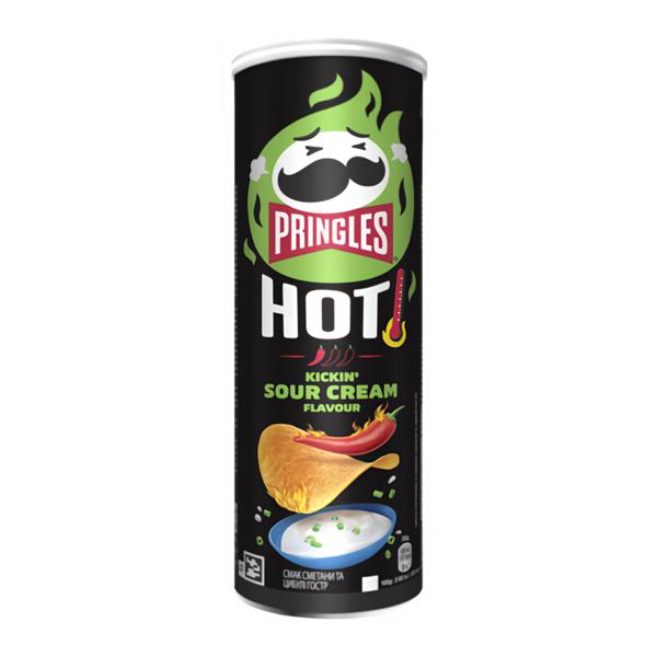 Pringles Hot Kickin' sour cream