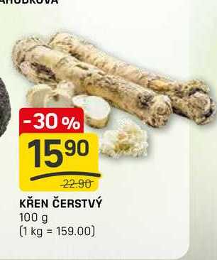 KŘEN ČERSTVÝ 100g
