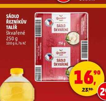 SÁDLO ŘEZNÍKŮV TALÍŘ, 250 g