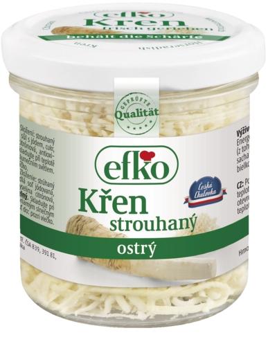 Křen strouhaný, 60 g