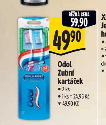  Odol Zubní kartáček 2 ks 