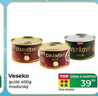 Veseko guláš 400g maďarský 