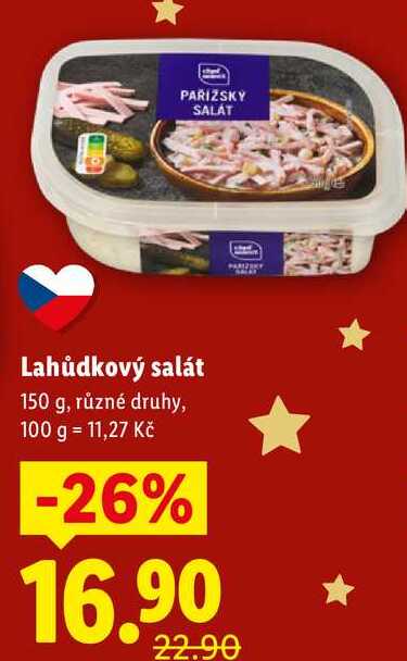 Lahůdkový salát, 150 g
