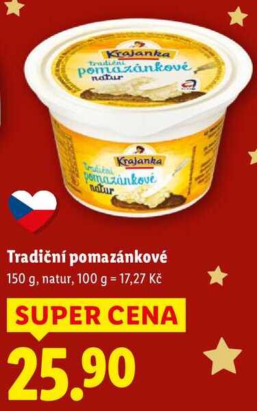 Tradiční pomazánkové, 150 g