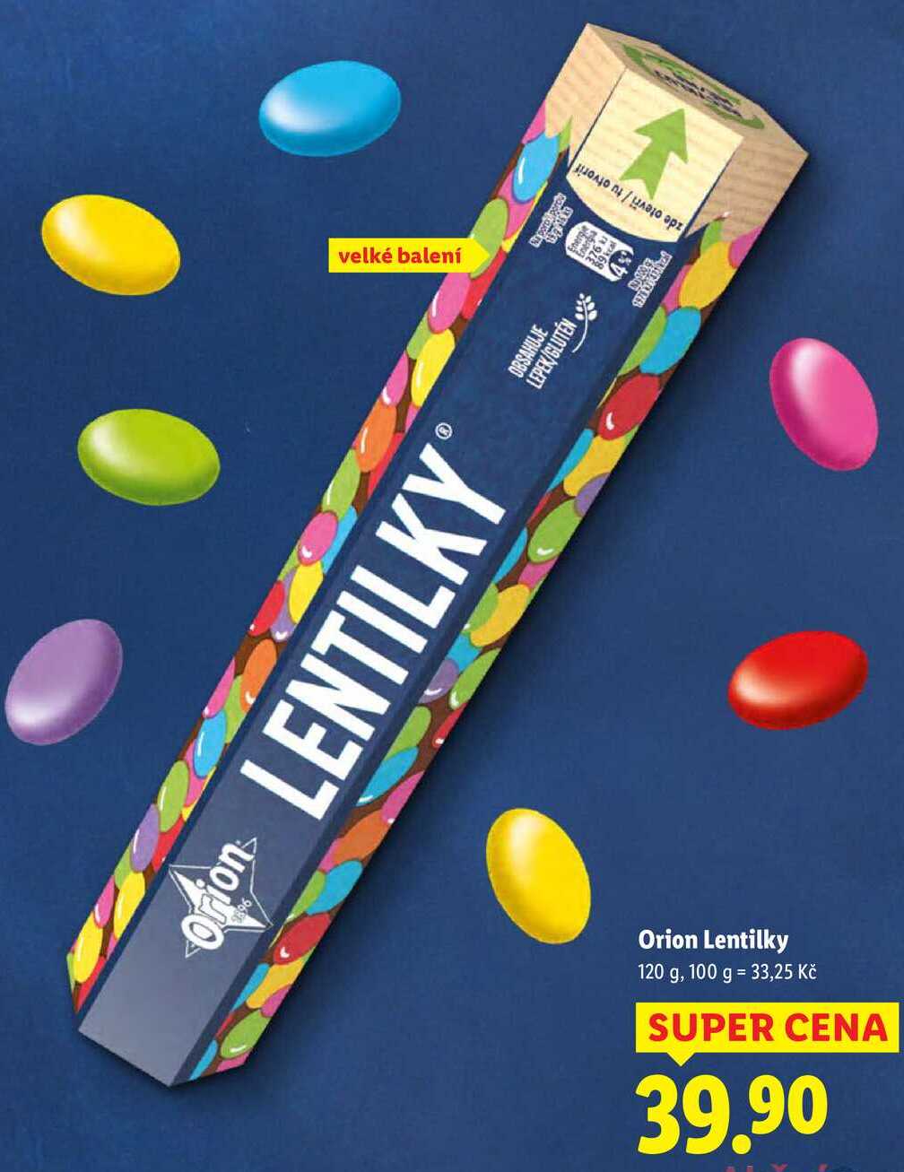 Orion Lentilky, 120 g