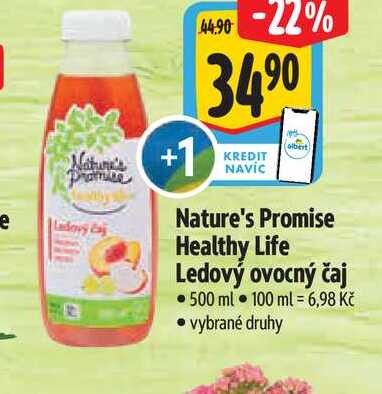  Nature's Promise Healthy Life Ledový ovocný čaj 500 ml 