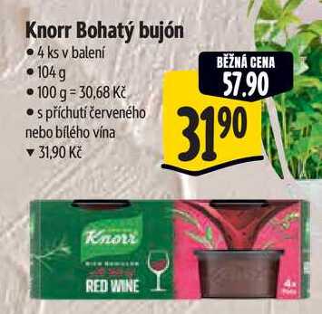 Knorr Bohatý bujón, 104 g