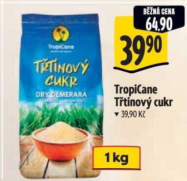 TropiCane Třtinový cukr, 1 kg