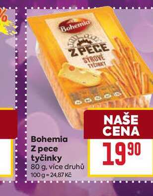Bohemia Z pece tyčinky 80 g
