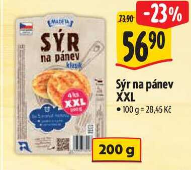 Sýr na pánev XXL, 200 g