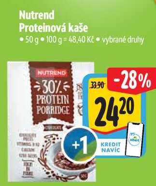 Nutrend Proteinová kaše, 50 g