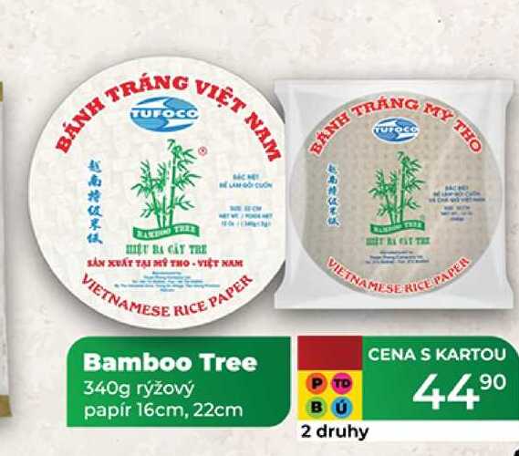 Bamboo Tree 340g rýžový papír 16cm, 22cm  