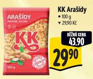 KK Arašídy, 100 g