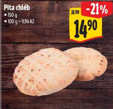 Pita chléb, 150 g 