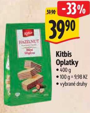 Kitbis Oplatky, 400 g