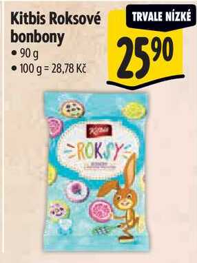 Kitbis Roksové bonbony, 90 g