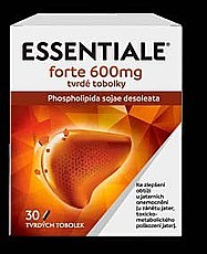 Essentiale® forte 600 mg 30 tvrdých tobolek