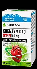 NatureVia® Koenzym Q10 Cardio 100 mg 60 kapslí