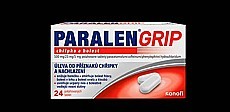 PARALEN GRIP® chřipka a bolest 500 mg/25 mg/5 mg 24 potahovaných tablet