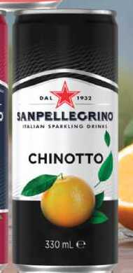 SANPELLEGRINO ITALIAN SPARKLING DRINK CHINOTTO 330 ml