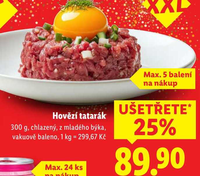 Hovězí tatarák, 300 g