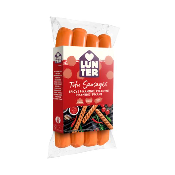 Lunter Pikantní tofu sausages