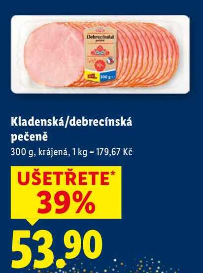 Kladenská/debrecínská pečeně, 300 g