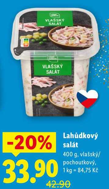 Lahůdkový salát, 400 g