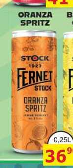 FERNET STOCK ORANZA SPRITZ 0,25L míchaný drink