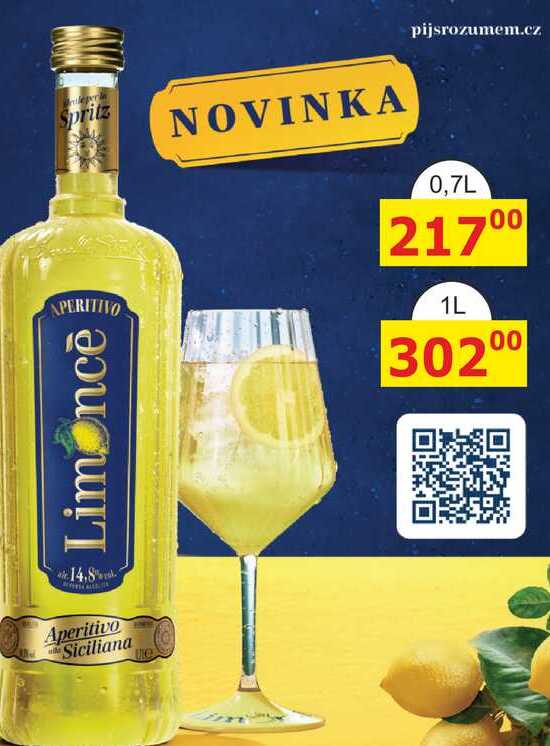 APERITIVO Limoncè 14.8% 1L 