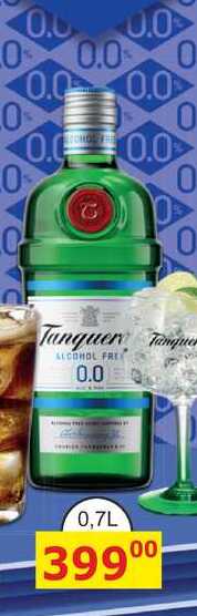 Tanqueray Gin alcohol free 700ml