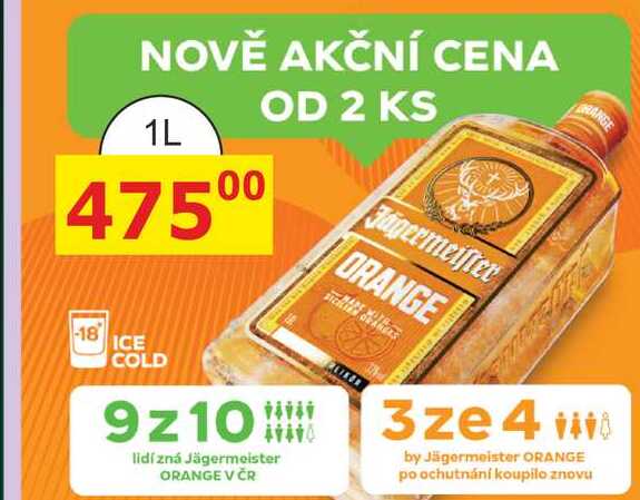 Jägermeister ORANGE 1L