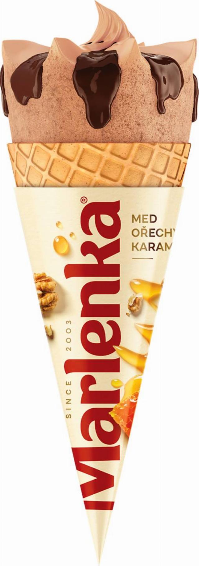 Marlenka zmrzlina s příchutí karamelu