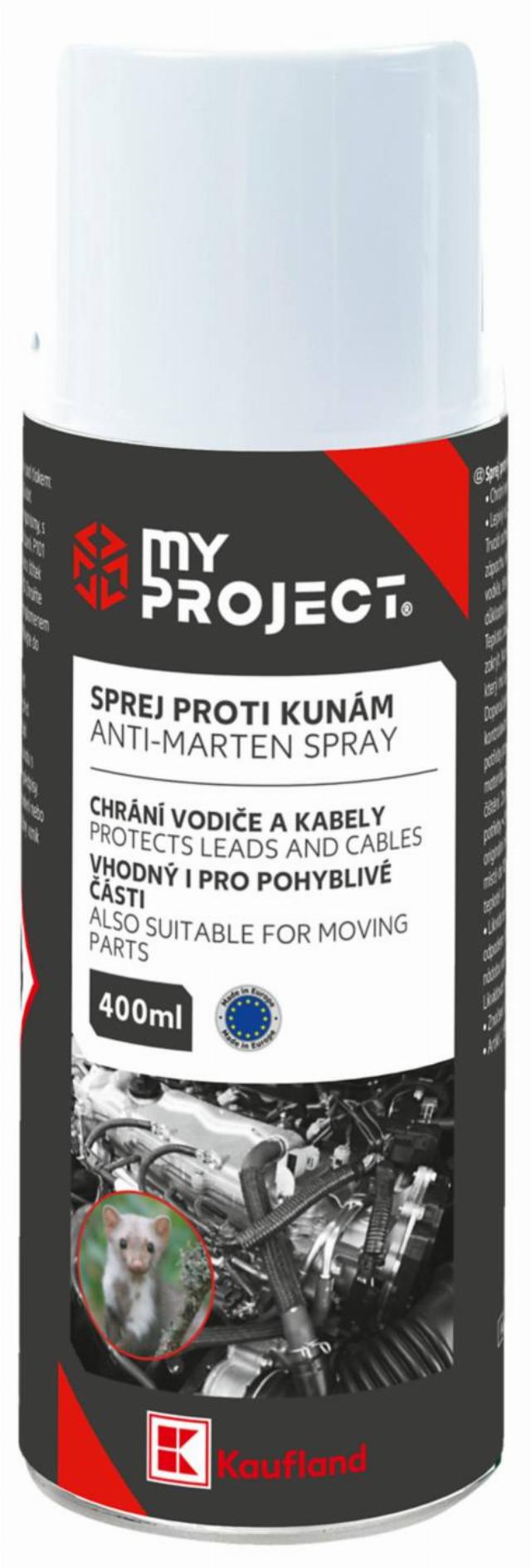 MY PROJECT Sprej proti kunám objem: 400 ml