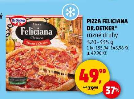 PIZZA FELICIANA DR.OETKER, 320-335 g 