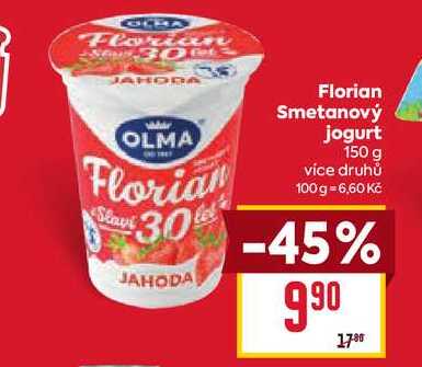Florian Smetanový jogurt 150 g
