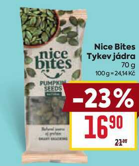 Nice Bites Tykev jádra 70 g